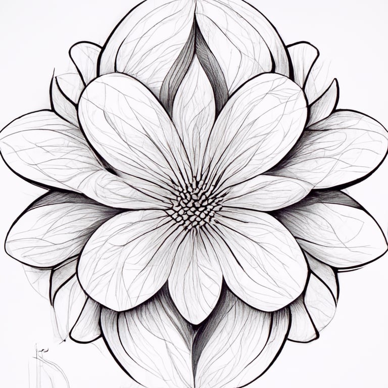 Flower Pictures Without Colour Best Flower Site