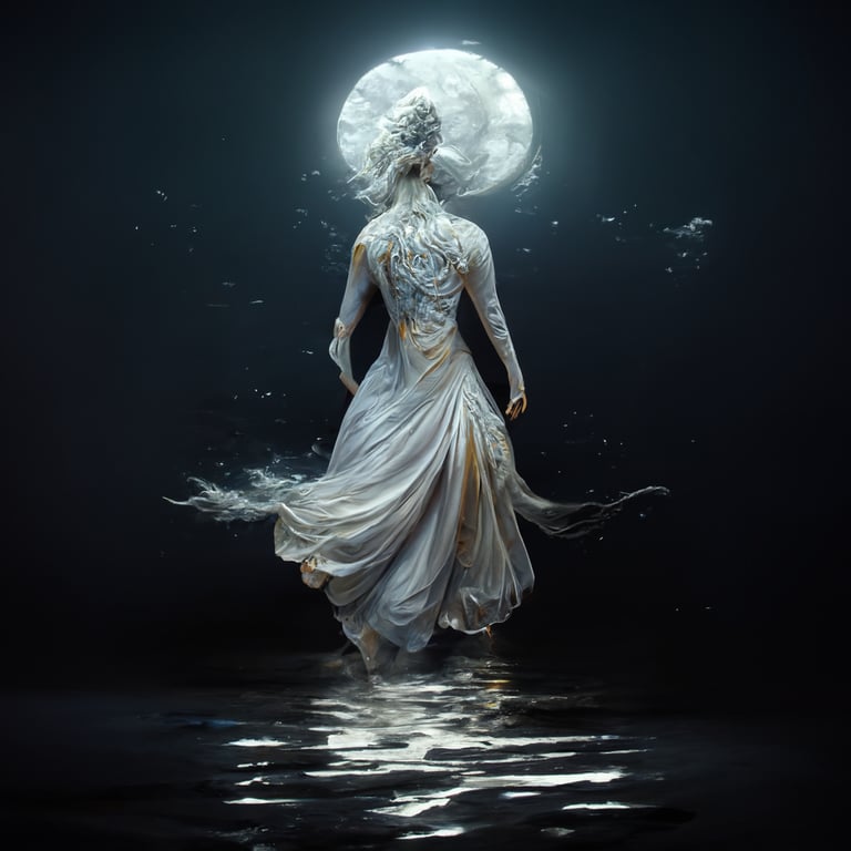 Moon over water clearance dress