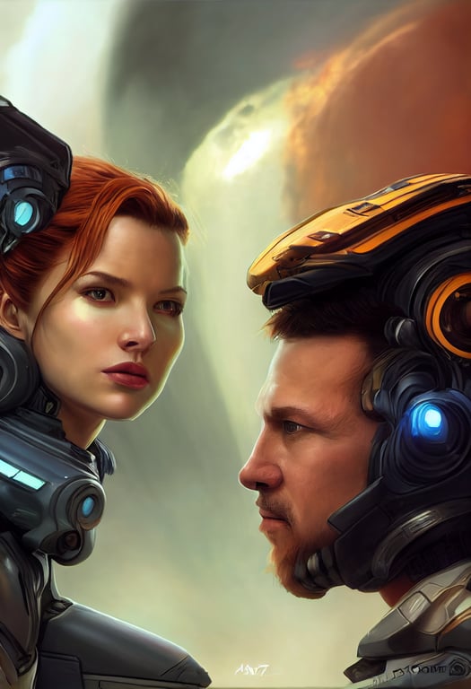 Jim Raynor And Sarah Kerrigan