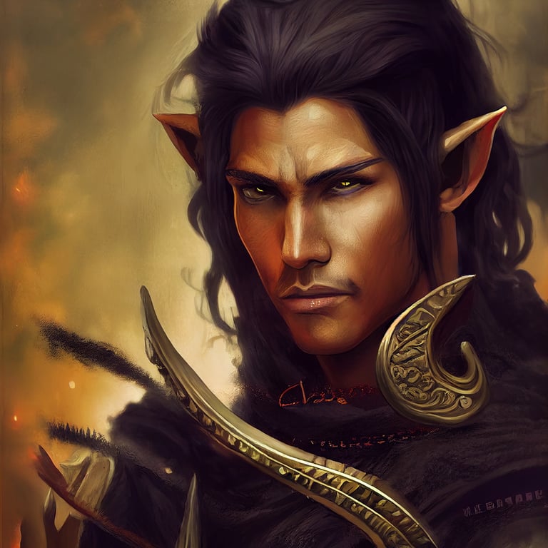 Fantasy Elves Warriors