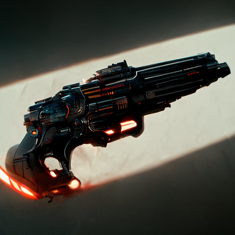 Concept Art Sci Fi Laser Gun