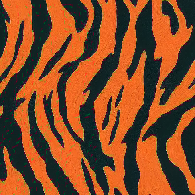 prompthunt tiger print