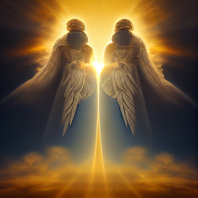 Real Angels In Heaven