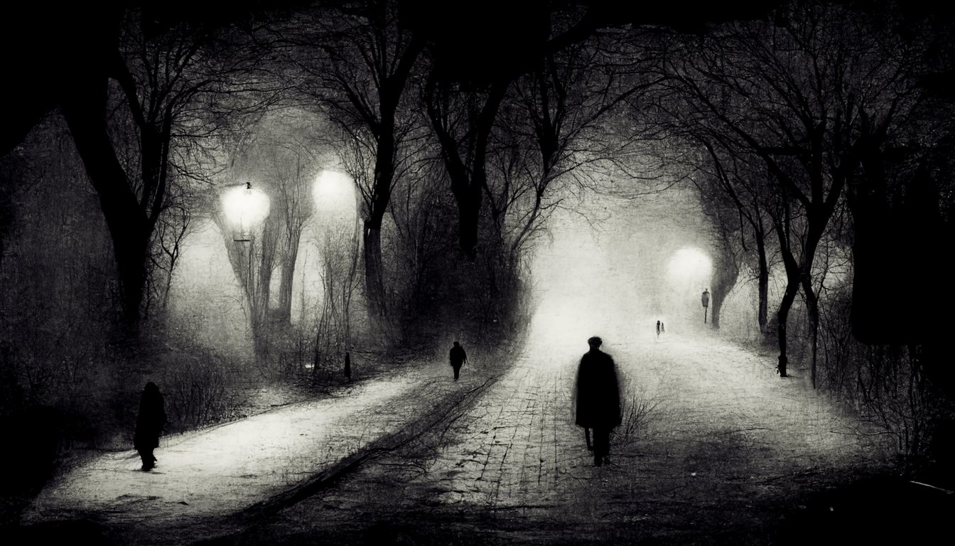 prompthunt I am a scared man who walks alone And when I'm walking a