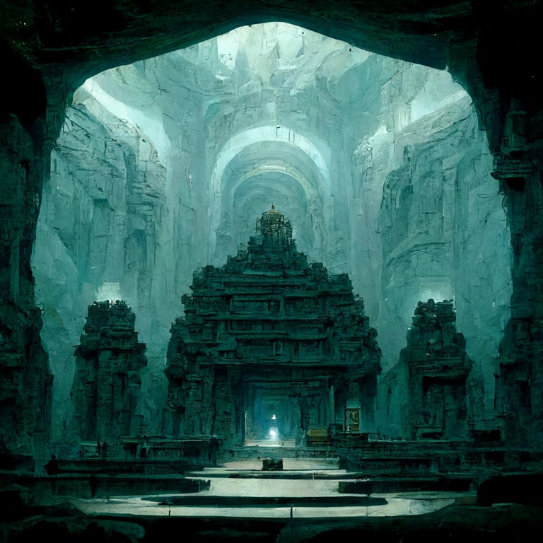 Underground Fantasy Temple