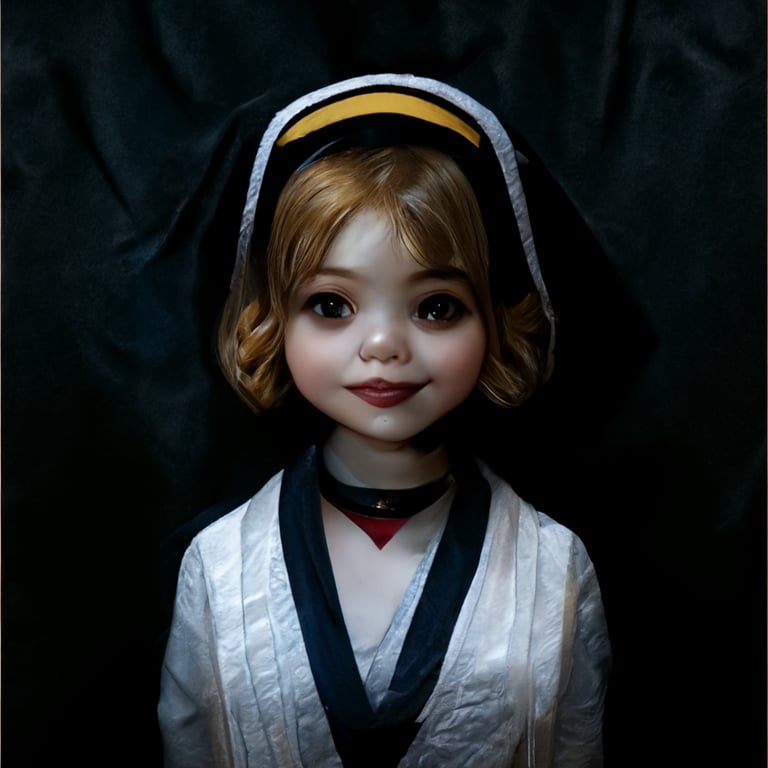 Black store annabelle doll