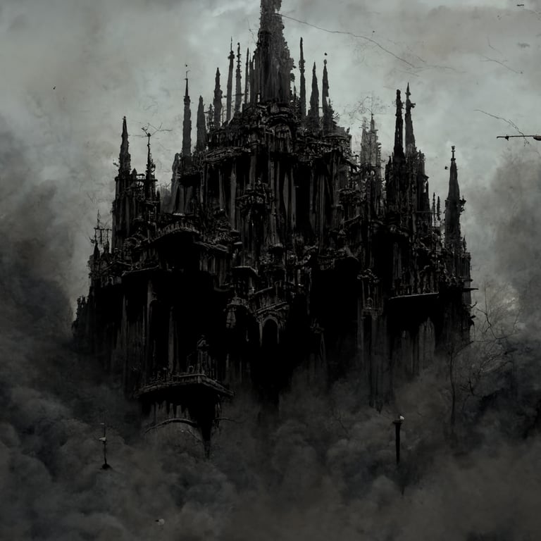 prompthunt dark art, city, anor londo, dark souls style, realistic