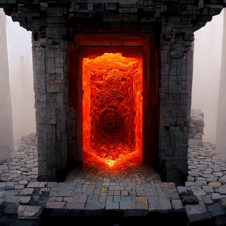 minecraft nether portal in real life high resolution