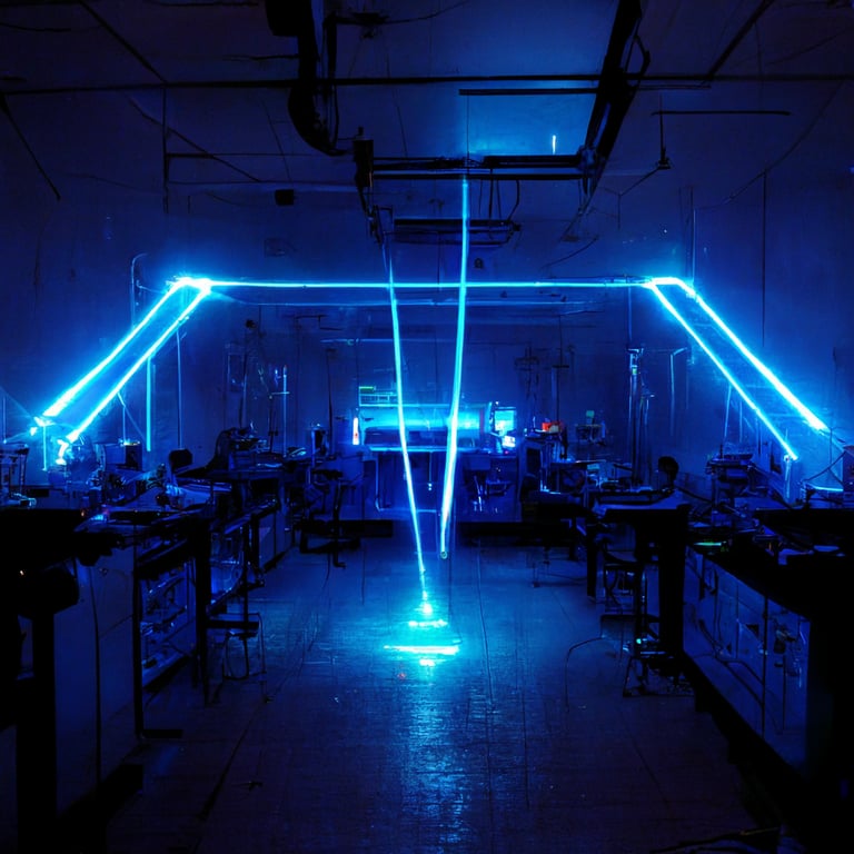 Neon light lab discount