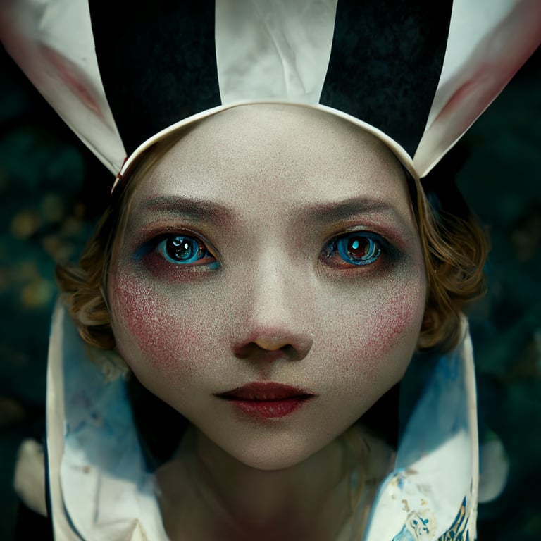 prompthunt: Alice in Wonderland in style of illustrator Shunya ...