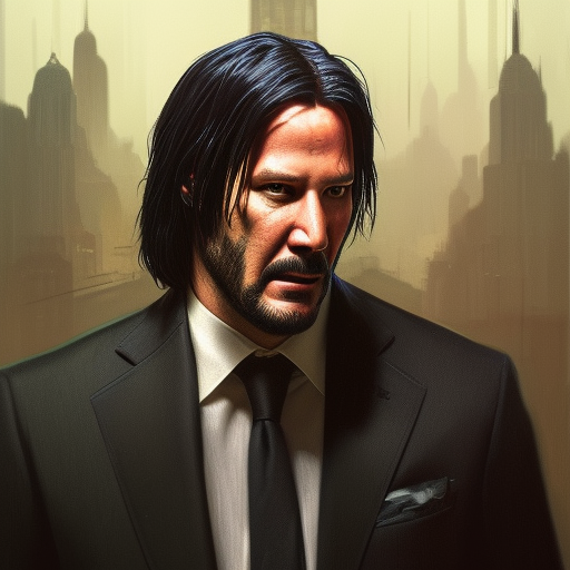 ArtStation - John Wick GFX