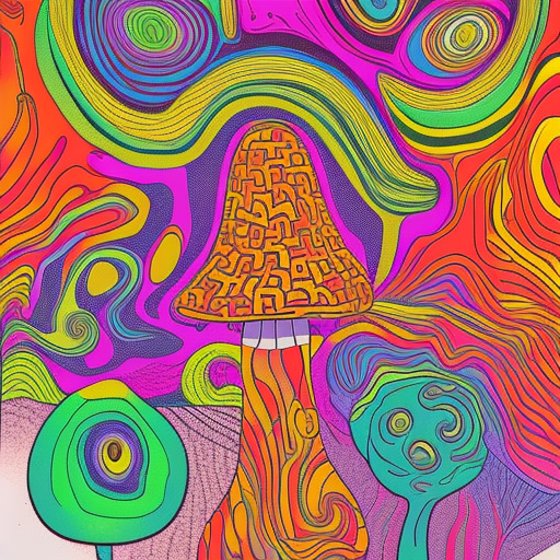 Acid Poster Art | PromptHunt Template