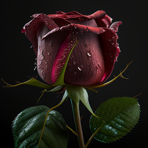 bitfloorsghost: closeup centered shot of a perfect burgundy rose with ...