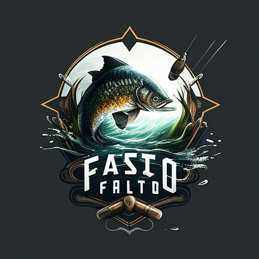 Logo, Game development studio, Focused on, fishing, Games, --v 4