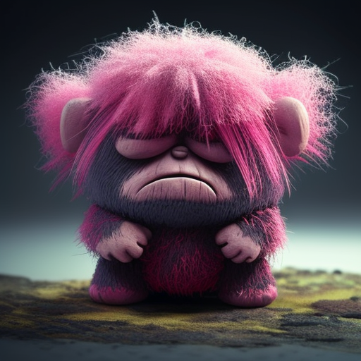 Colors Live - Sad Troll by loganthehuman