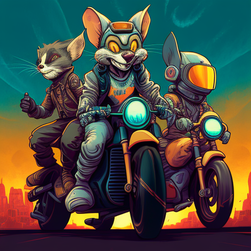 Biker Mice From Mars Logo Transparent