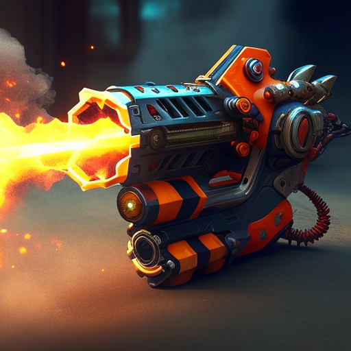 Meldor: Nerf gun flamethrower