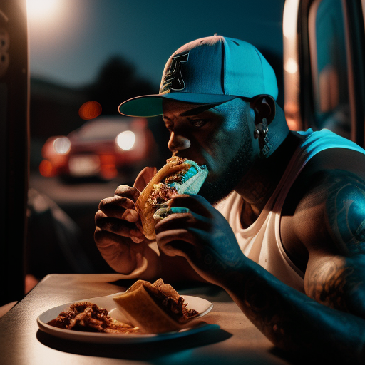 jobhadel LeBron James eating tacos