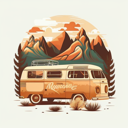 tjharris: Camper van in the mountains