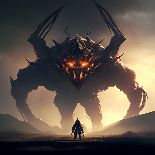 goldshirtkid Elden Ring boss, giant spider, unreal engine, video game