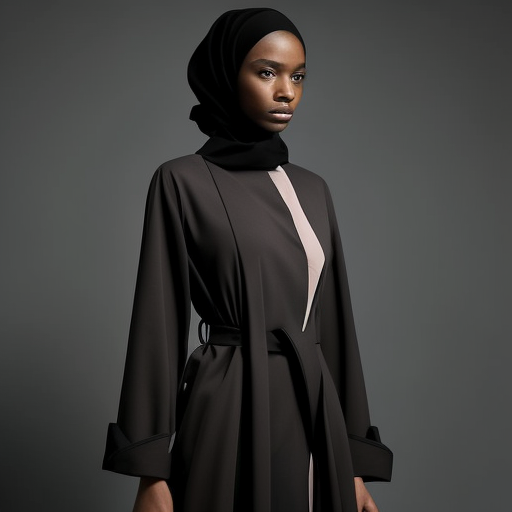 kémil: The modern abaya is a stylish and contemporary take on the  traditional Muslim garment. It features a sleek and modern design, with a  focus on comfort and functionality. One of the