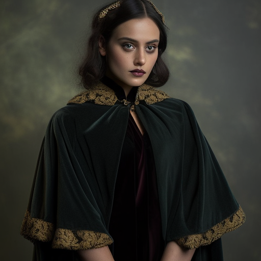 Kémil: The Velvet And Silk Cape Is A Luxurious And Stylish Choice For 