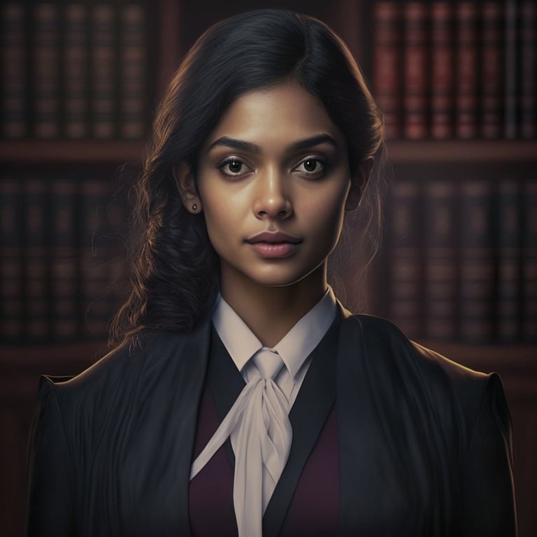 akmittal A young Indian female lawyer