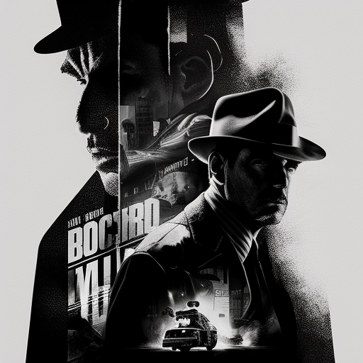 addison A black and white detective noir film