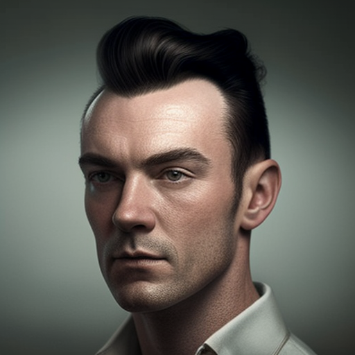 michalhajtas A man with a Widow's peak hairline