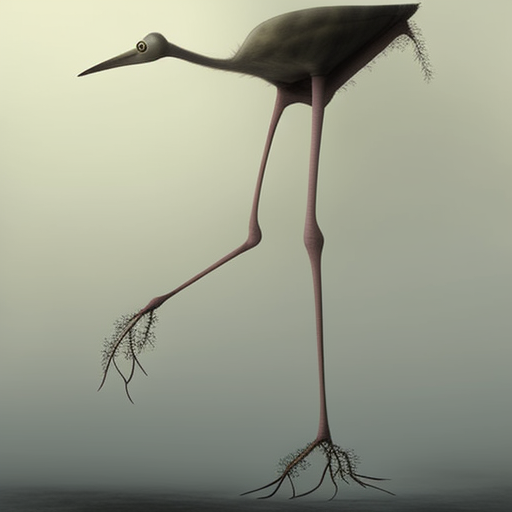 maxkemp: A twig with skinny legs and large feet