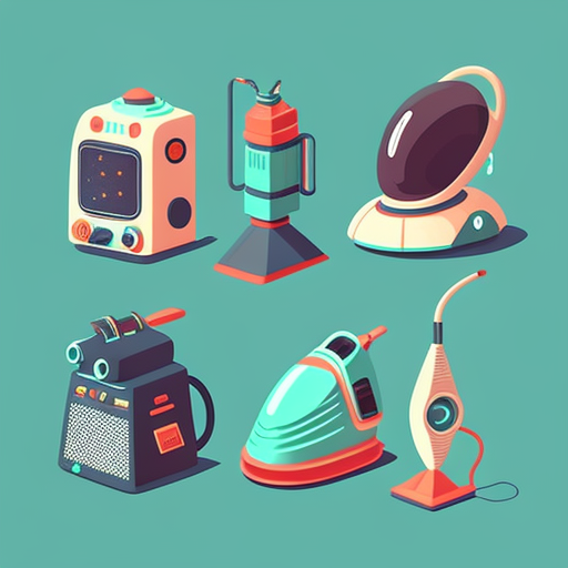space vacuums, Flat, 2D, Vector, Svg, Isotype, Design