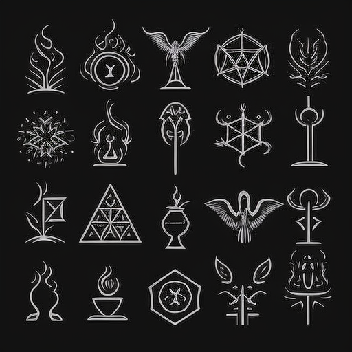 dark magic symbol