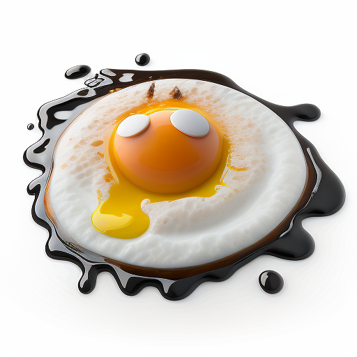 Sunny Side Up White Transparent, Sunny Side Up Egg, Egg, Egg Yolk