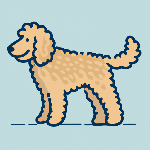 Goldendoodle cartoon on sale