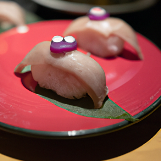 johnhoyos piece of fatty nigiri tuna sushi restaurant, each piece of