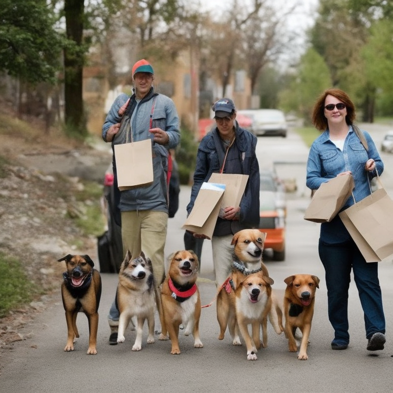 odedmesser dogs carrying bags of photos to the f