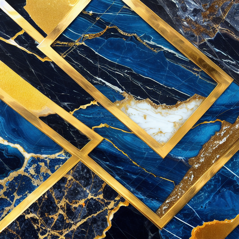 bitfloorsghost black blue and gold