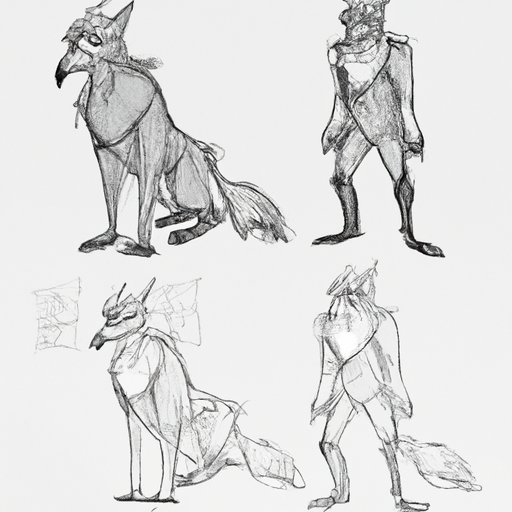 Wolf Character Design