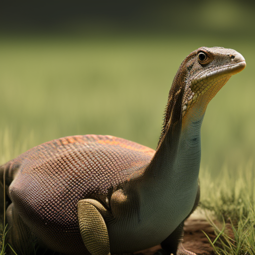 darrylmason chicken goanna lizard hybrid, mixed together, two heads