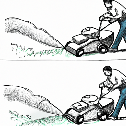 natetaylor Man using push snowblower {Storyboard style, Zero Turn