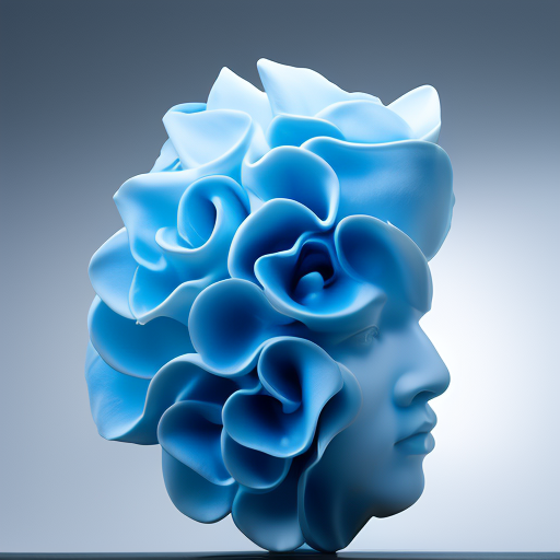 bitfloorsghost blue flower petals