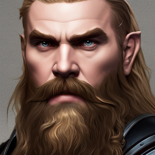 Angry Viking Face