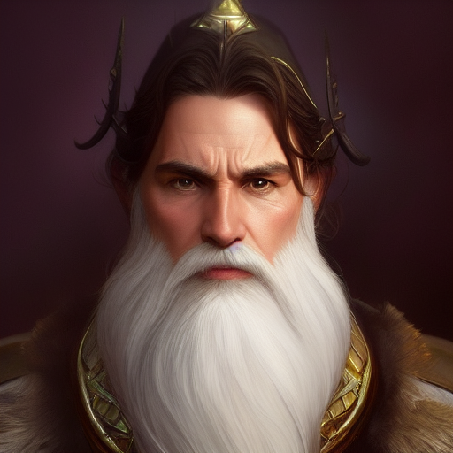 guillemsanchez elf with long white beard
