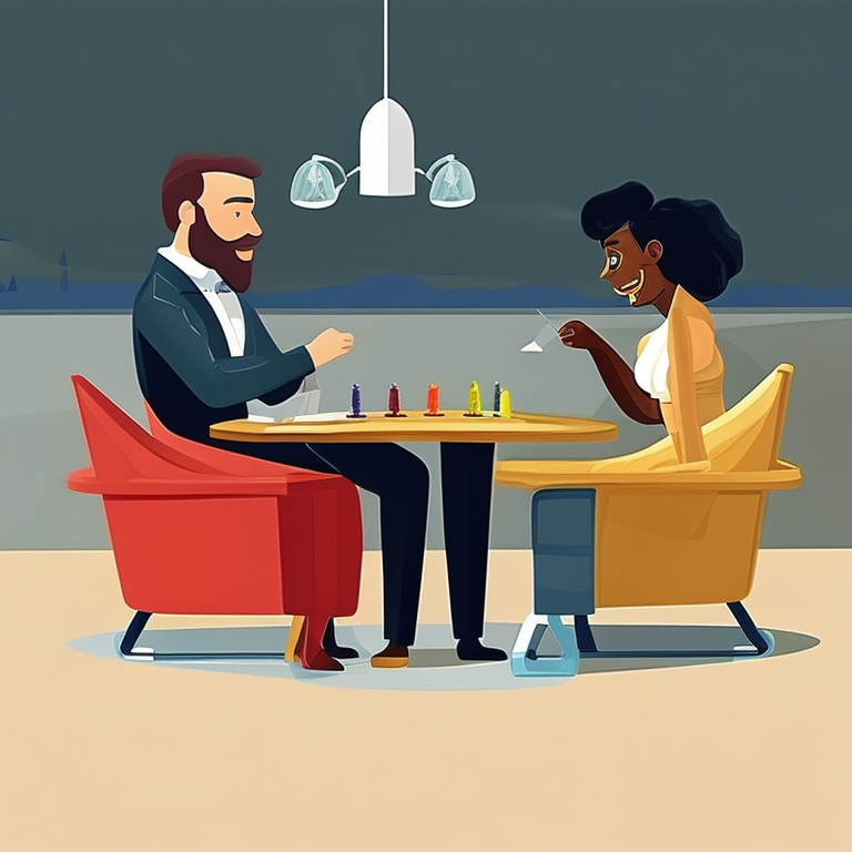 addison Friends Playing Board Games together