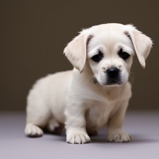 bitfloorsghost: hyperfold a puppy paper art made of paper