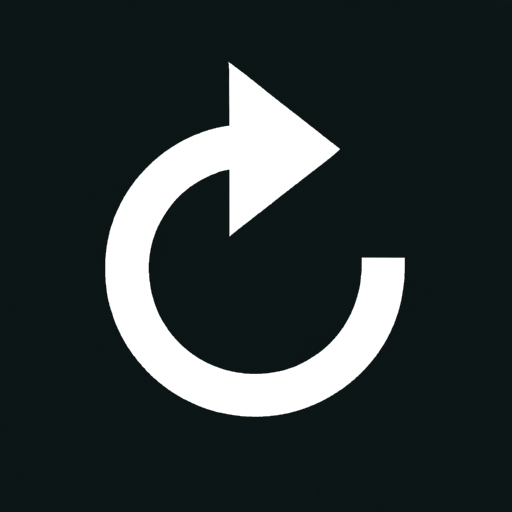 addison Restart icon on a black background