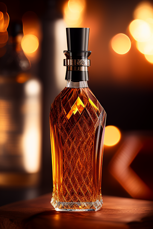addison: Luxury whiskey bottle