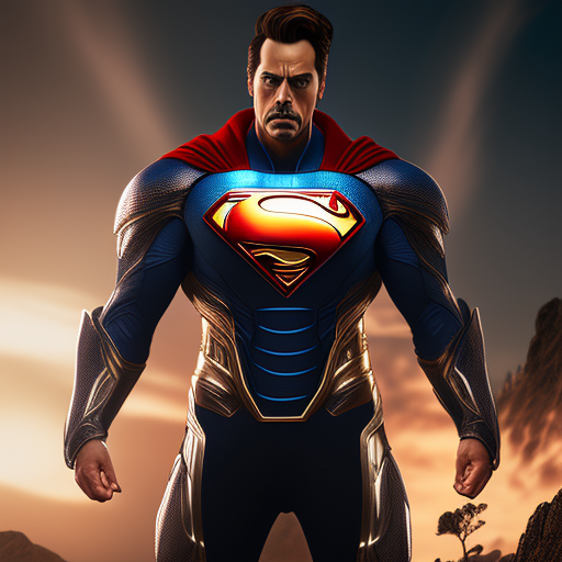 techmesh: actor robert downey junior is superman