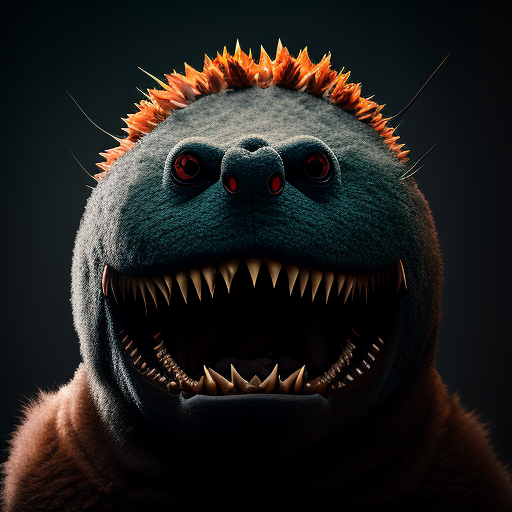 gog: Bald monster with a big mouth and long, sharp teeth.