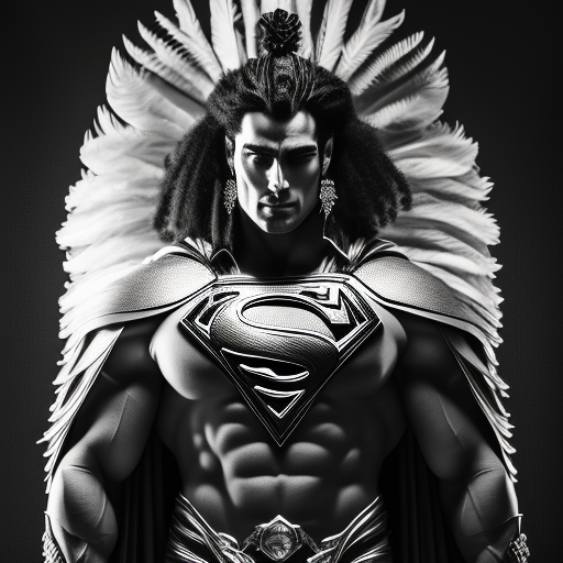 brandosalazar: Jaguar head Aztec warrior crown and feathers
